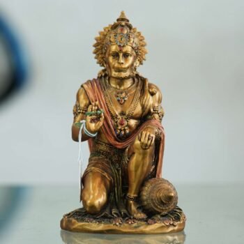 Bronz Sitting Hanuman Statue